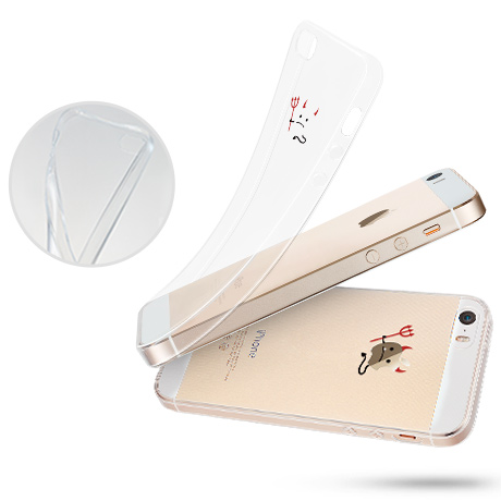  创意iPhone 5/5s/SE手机壳，苹什么系列 