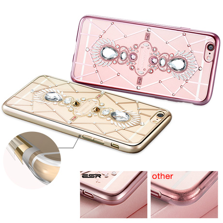  时尚iPhone 6/6s手机壳，嘉兰茉花样星空系列 