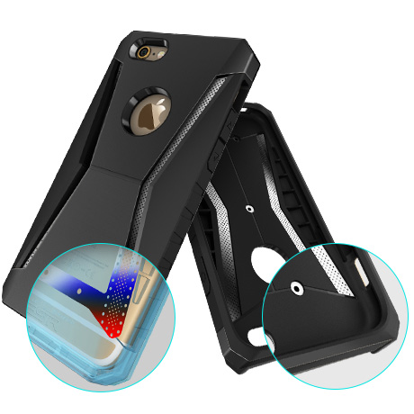  防摔iPhone 6/6s Plus手机壳，捍御联盟系列 