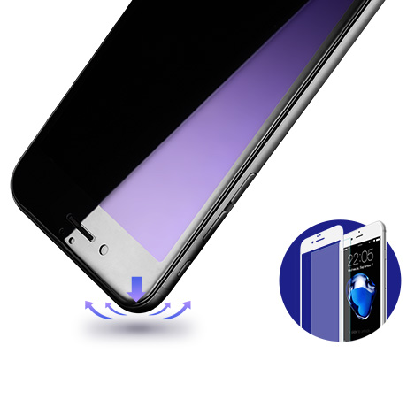  iPhone 7保护膜，全覆盖3D抗蓝光玻璃膜 
