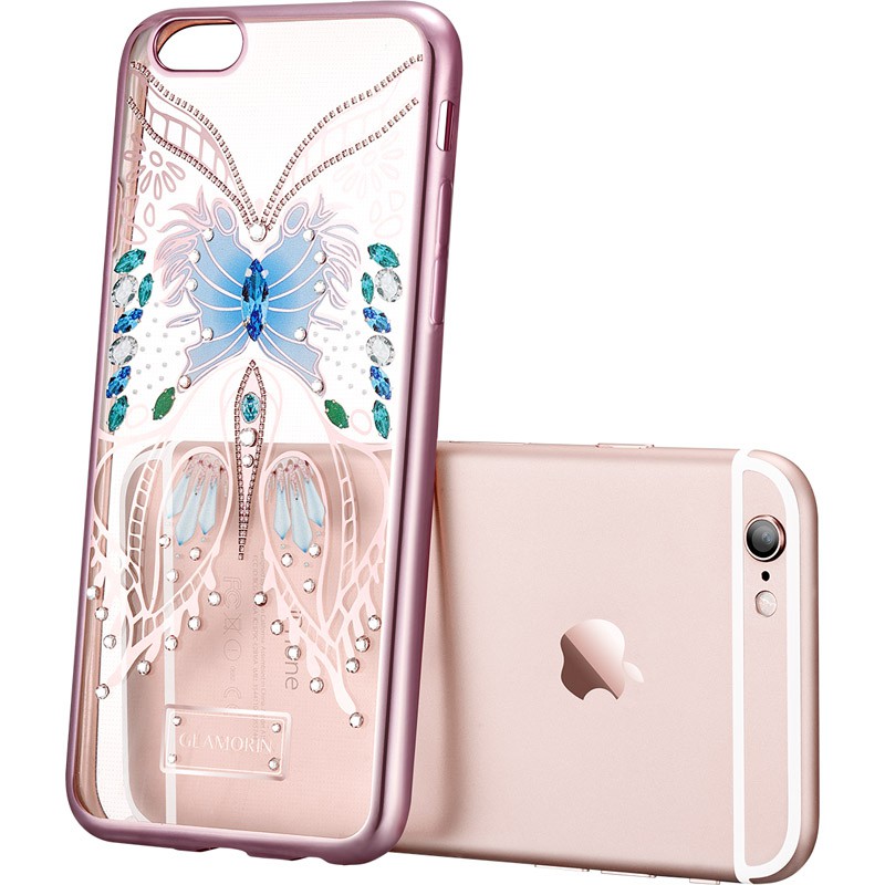  时尚iPhone 6/6s手机壳，嘉兰茉花样星空系列 