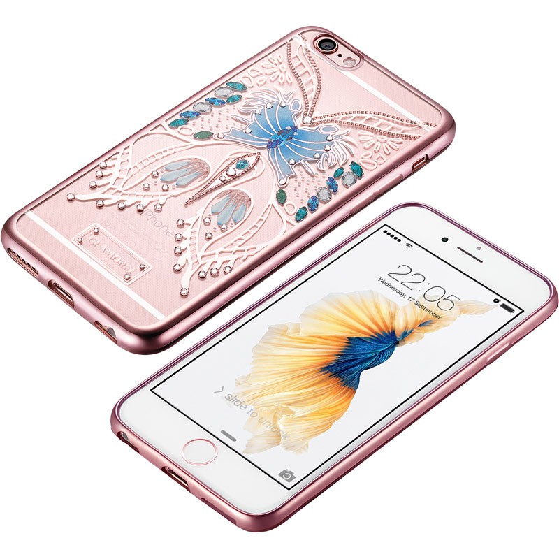  时尚iPhone 6/6s手机壳，嘉兰茉花样星空系列 