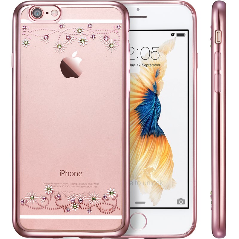  时尚iPhone 6/6s手机壳，嘉兰茉花样星空系列 