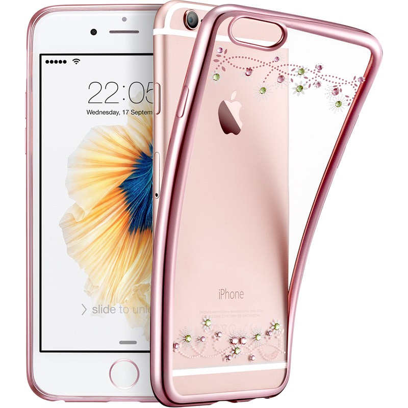  时尚iPhone 6/6s手机壳，嘉兰茉花样星空系列 
