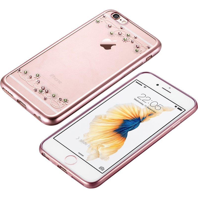  时尚iPhone 6/6s手机壳，嘉兰茉花样星空系列 