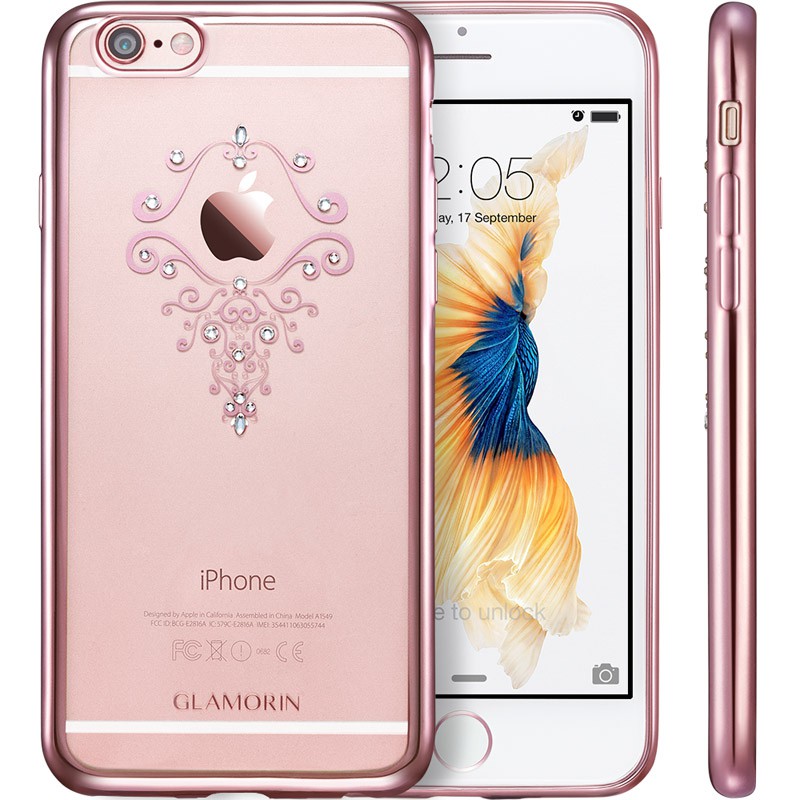  时尚iPhone 6/6s手机壳，嘉兰茉花样星空系列 