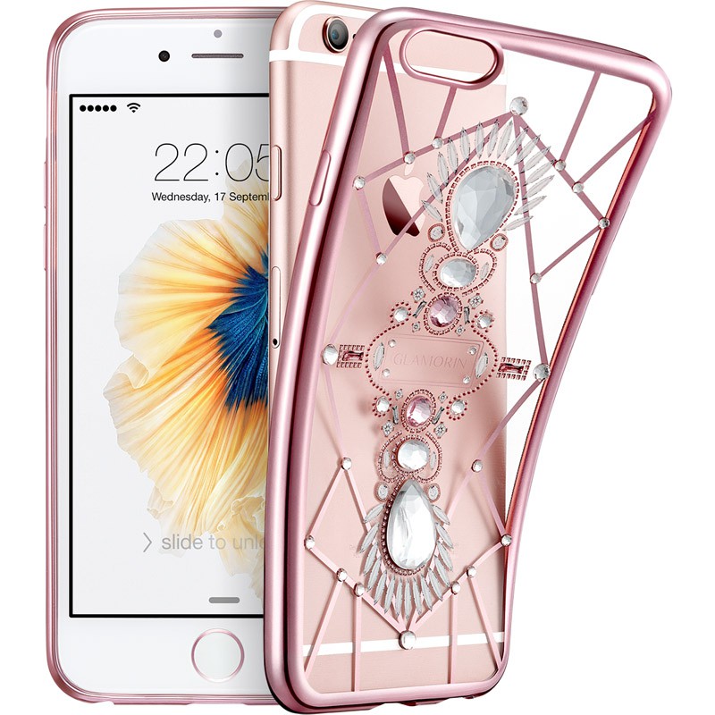  时尚iPhone 6/6s手机壳，嘉兰茉花样星空系列 