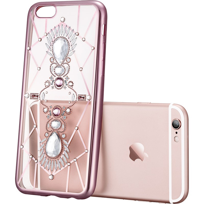  时尚iPhone 6/6s手机壳，嘉兰茉花样星空系列 