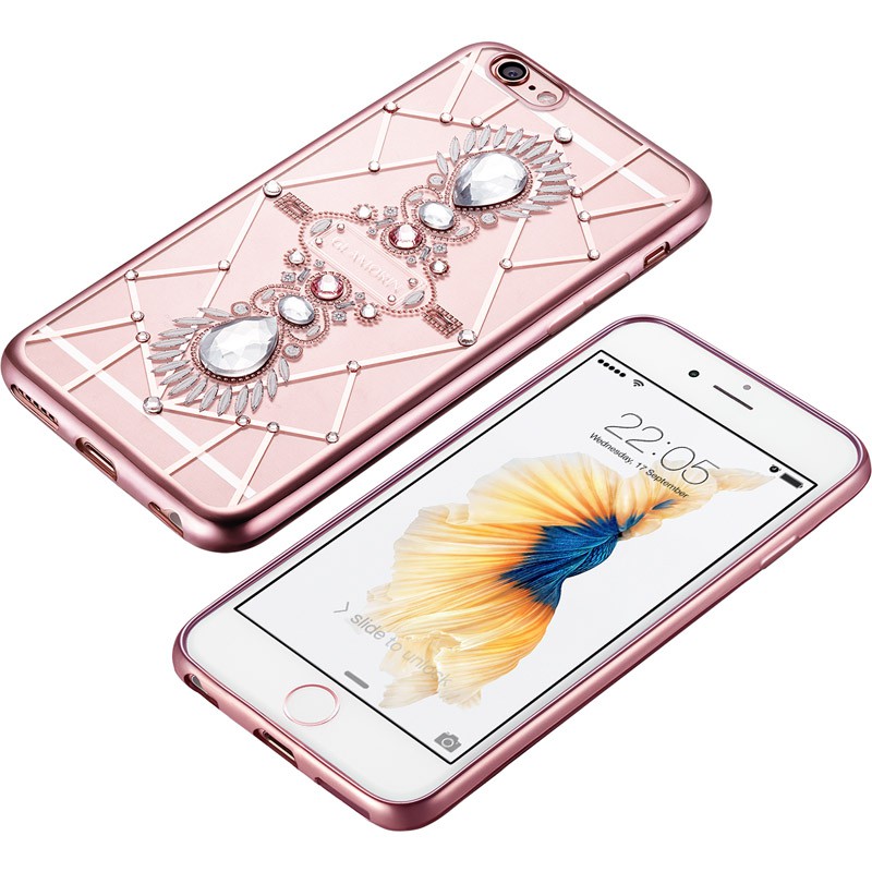  时尚iPhone 6/6s手机壳，嘉兰茉花样星空系列 