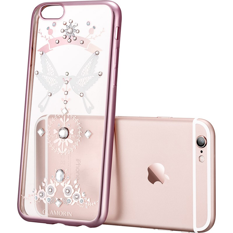  时尚iPhone 6/6s手机壳，嘉兰茉花样星空系列 