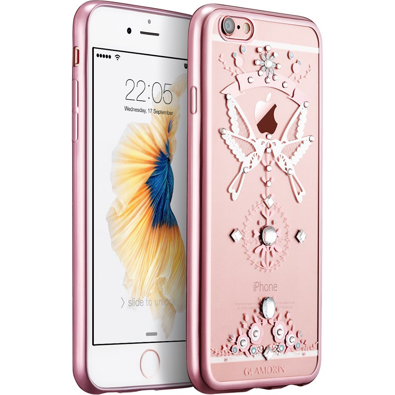  时尚iPhone 6/6s手机壳，嘉兰茉花样星空系列 