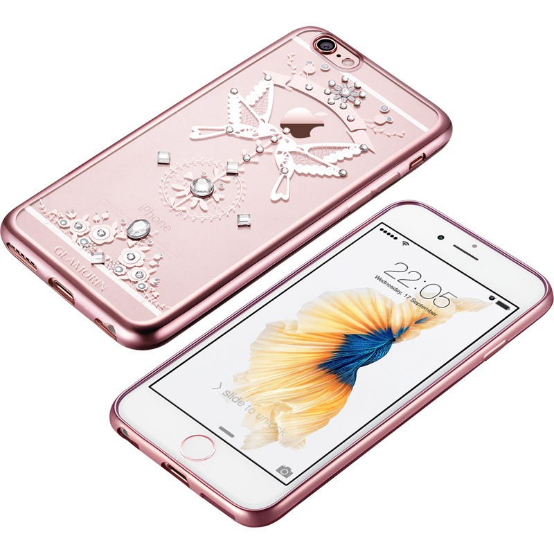  时尚iPhone 6/6s手机壳，嘉兰茉花样星空系列 