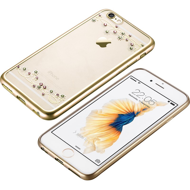  时尚iPhone 6/6s手机壳，嘉兰茉花样星空系列 