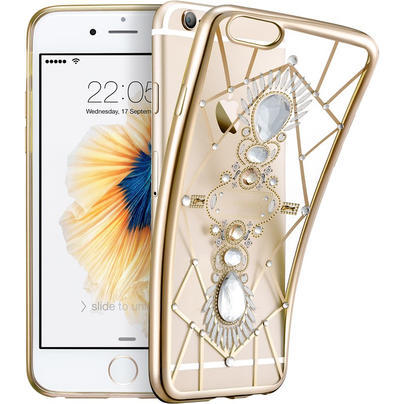  时尚iPhone 6/6s手机壳，嘉兰茉花样星空系列 