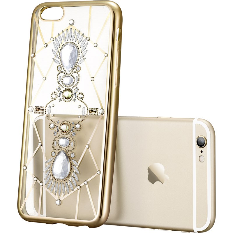  时尚iPhone 6/6s手机壳，嘉兰茉花样星空系列 