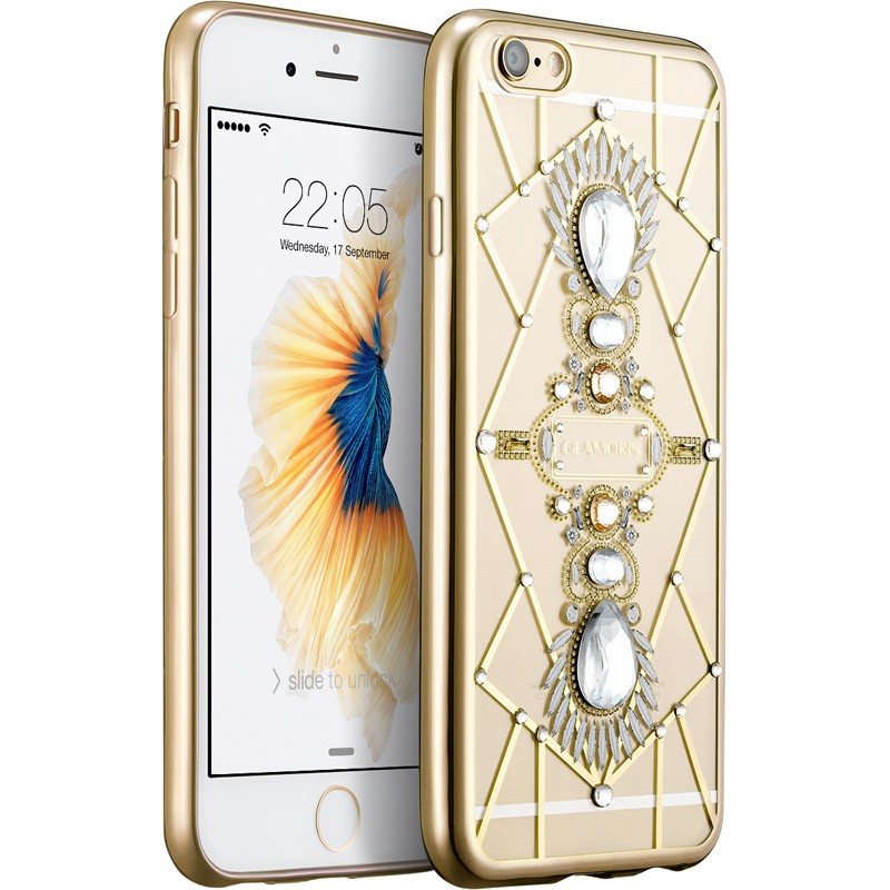  时尚iPhone 6/6s手机壳，嘉兰茉花样星空系列 