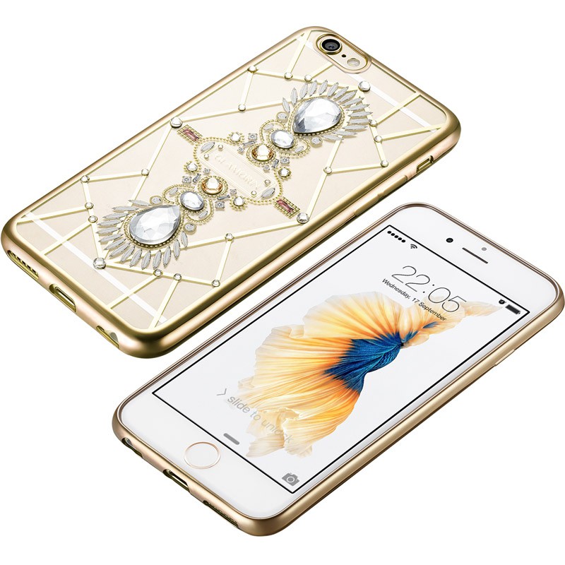  时尚iPhone 6/6s手机壳，嘉兰茉花样星空系列 