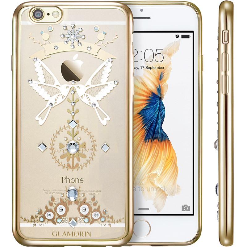  时尚iPhone 6/6s手机壳，嘉兰茉花样星空系列 