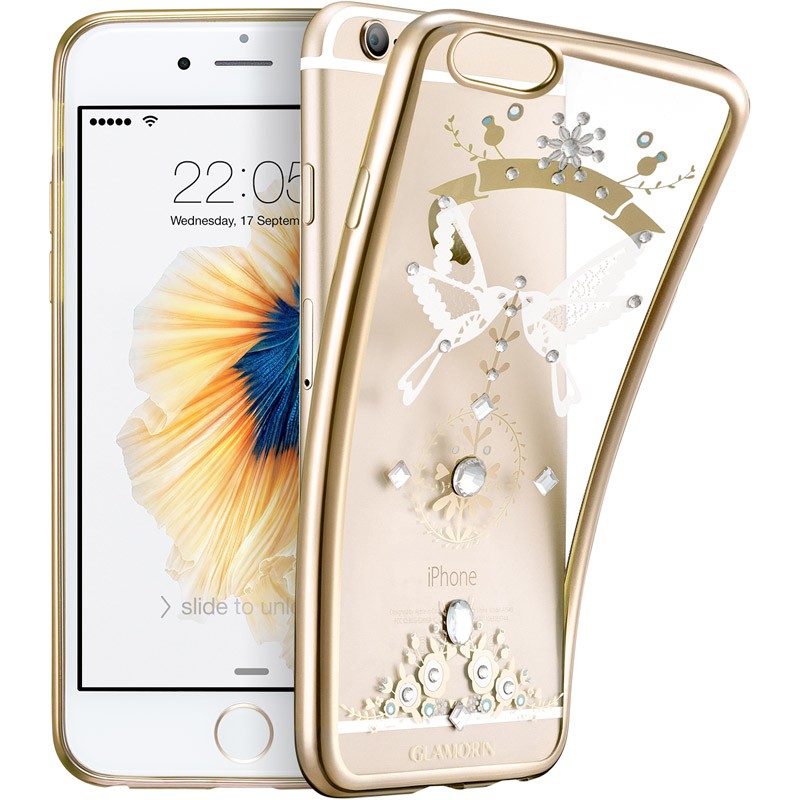  时尚iPhone 6/6s手机壳，嘉兰茉花样星空系列 
