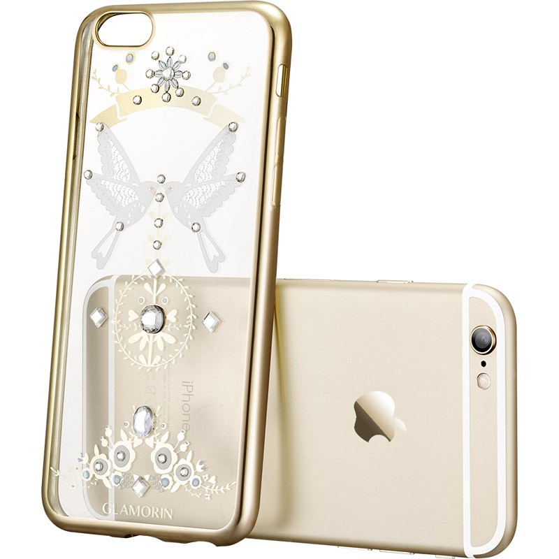  时尚iPhone 6/6s手机壳，嘉兰茉花样星空系列 