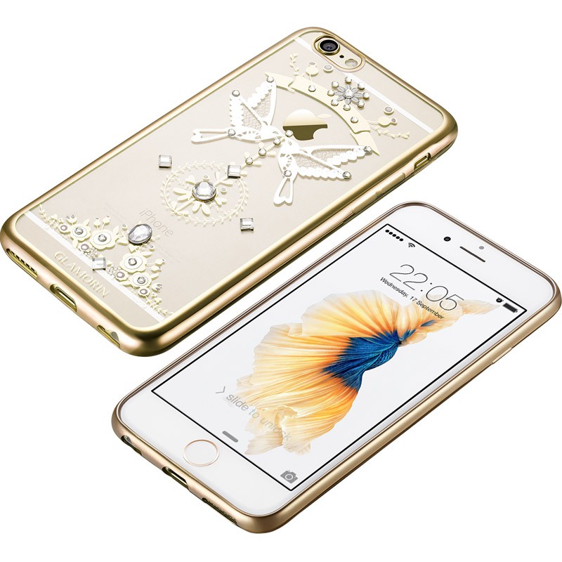  时尚iPhone 6/6s手机壳，嘉兰茉花样星空系列 