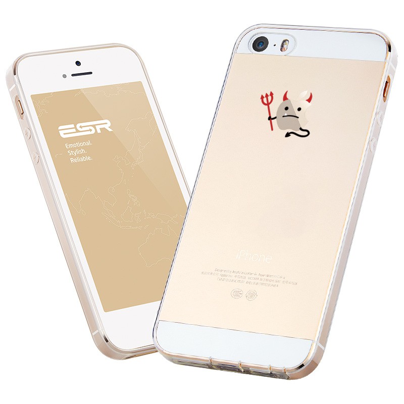  创意iPhone 5/5s/SE手机壳，苹什么系列 