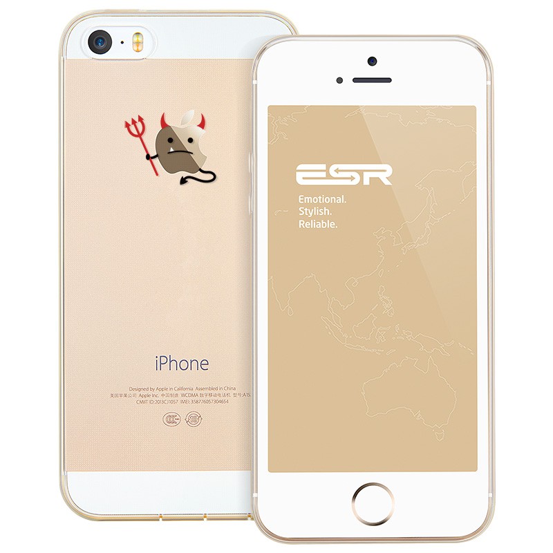  创意iPhone 5/5s/SE手机壳，苹什么系列 