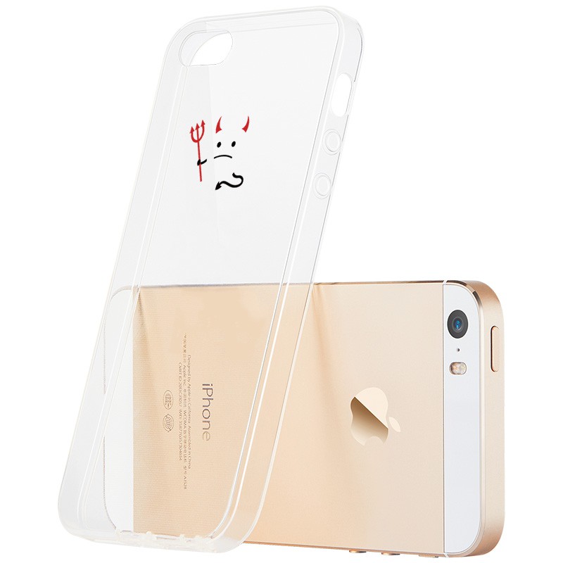  创意iPhone 5/5s/SE手机壳，苹什么系列 