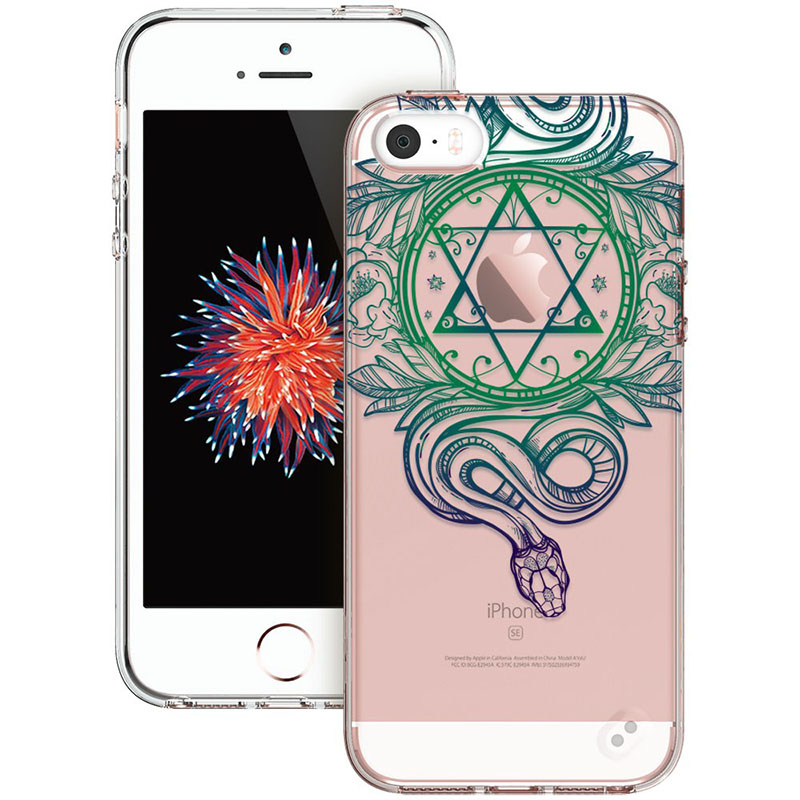  iPhone SE/5s/5手机保护壳， 图腾系列 