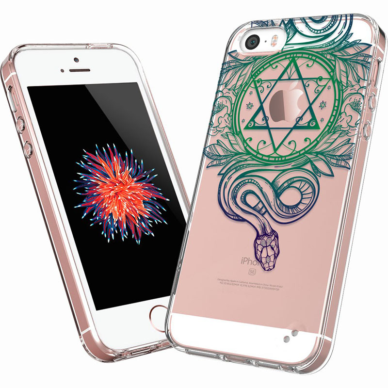  iPhone SE/5s/5手机保护壳， 图腾系列 