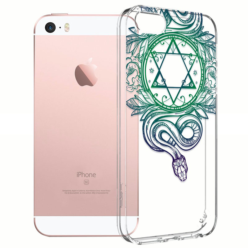  iPhone SE/5s/5手机保护壳， 图腾系列 