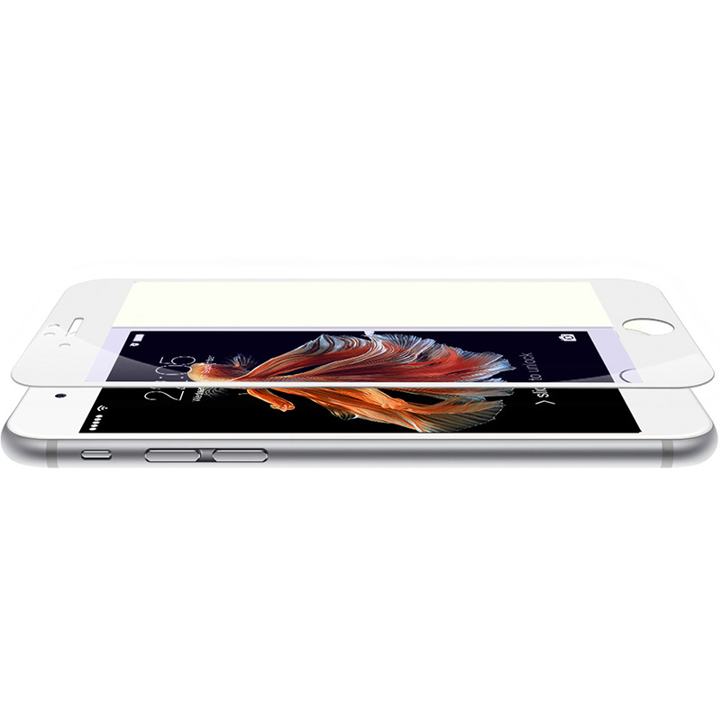  iPhone 6/6s Plus手机保护膜，全覆盖抗蓝光钢化玻璃膜  