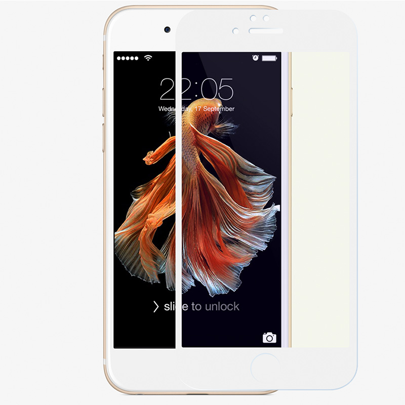  iPhone 6/6s Plus手机保护膜，全覆盖抗蓝光钢化玻璃膜  