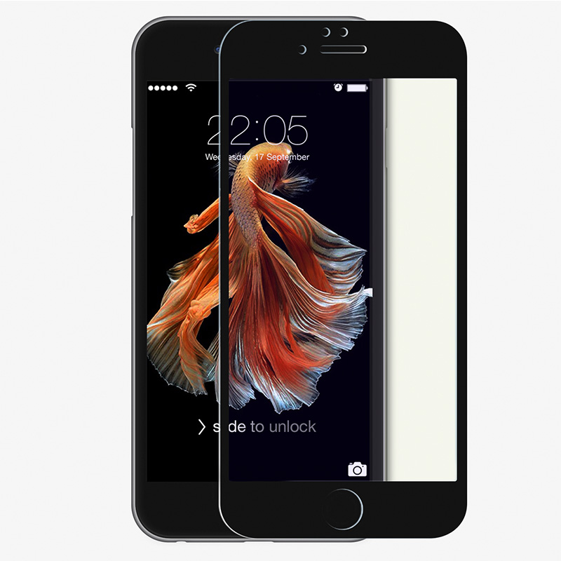  iPhone 6/6s Plus手机保护膜，全覆盖抗蓝光钢化玻璃膜  