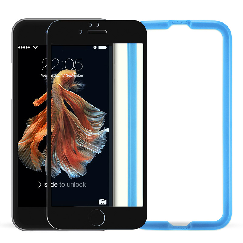  iPhone 6/6s Plus手机保护膜，全覆盖抗蓝光钢化玻璃膜  