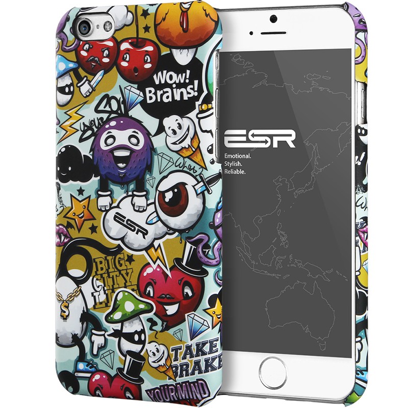  iPhone 6/6s Plus夜光版手机保护壳，插画师系列 