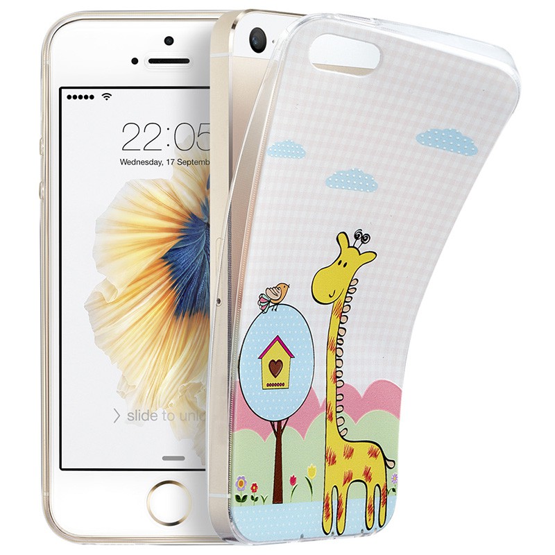  iPhone SE/5s/5保护壳， 插画师 缤纷奇趣系列 