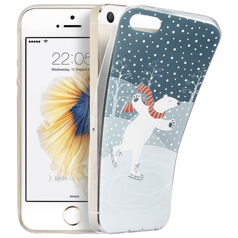 iPhone SE/5s/5保护壳， 插画师 缤纷奇趣系列 