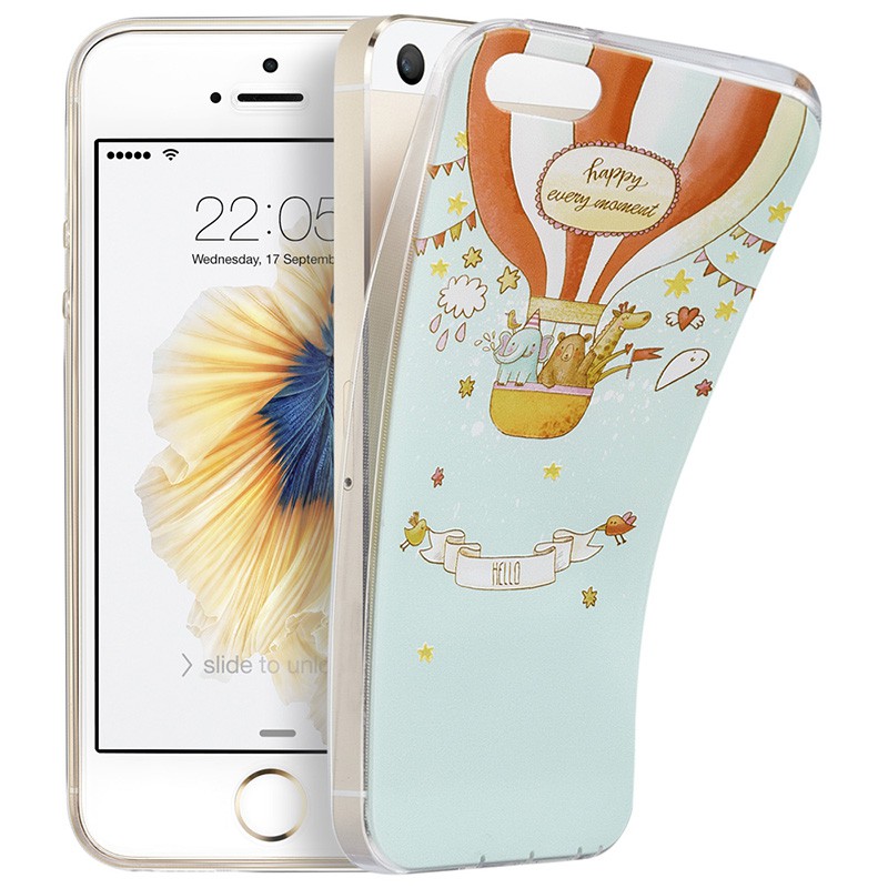  iPhone SE/5s/5保护壳， 插画师 缤纷奇趣系列 