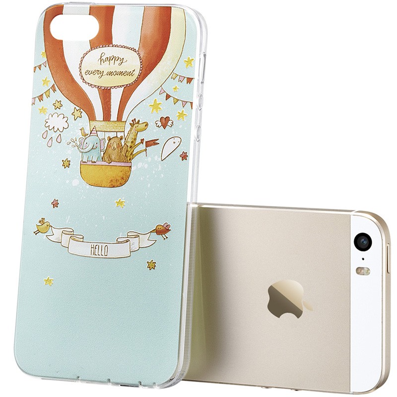  iPhone SE/5s/5保护壳， 插画师 缤纷奇趣系列 