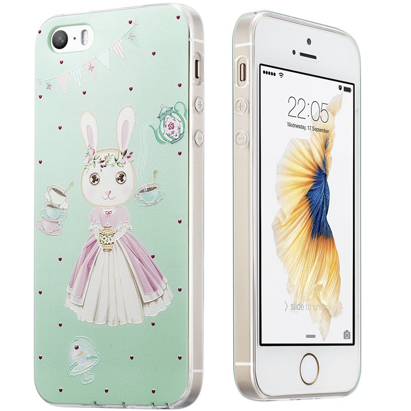 iPhone SE/5s/5保护壳， 插画师 缤纷奇趣系列 