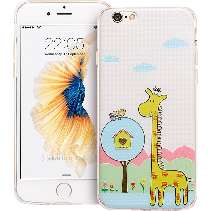  iPhone 6/6s手机保护壳， 缤纷奇趣系列 