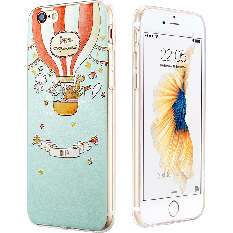  iPhone 6/6s手机保护壳， 缤纷奇趣系列 