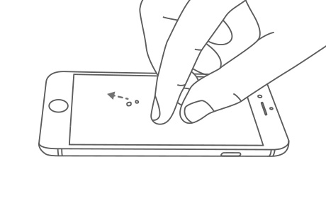 完成后可能会有微小的残余气泡,可以用手向屏幕边缘挤压,排出气泡。,iPhone 7 Plus,全覆盖抗蓝光玻璃膜