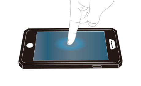 点按屏幕中心，空气会自动排出，所有步骤完成。,防摔iPad Air2，捍御联盟系列